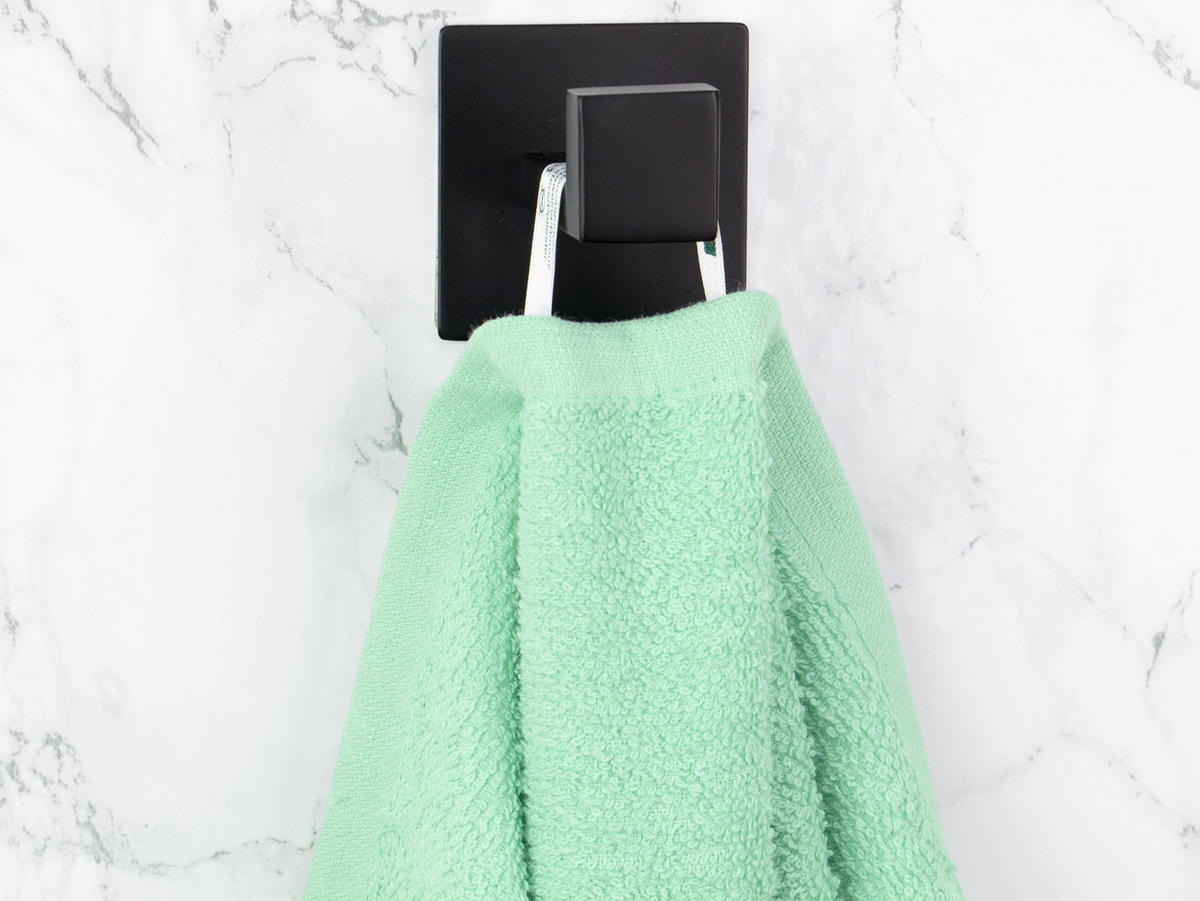 HANDTÜCHER, 10er-Set, 50x100 cm, 80% Baumwolle, 20% Polyester, Grün - Grün, Naturmaterialien (50/100cm) - Zollner