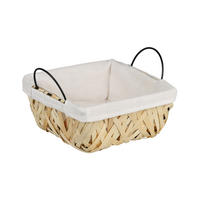BROTKORB Holzgeflecht 23/20 cm - Beige, Holz (20/14/23cm) - Kesper