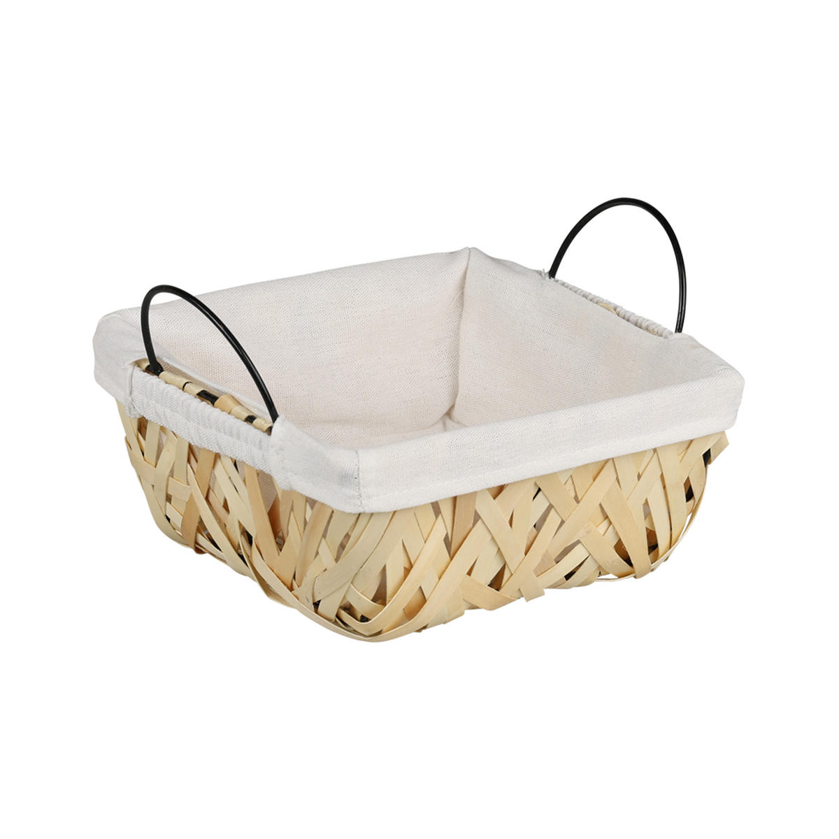BROTKORB Holzgeflecht 23/20 cm - Beige, Holz (20/14/23cm) - Kesper