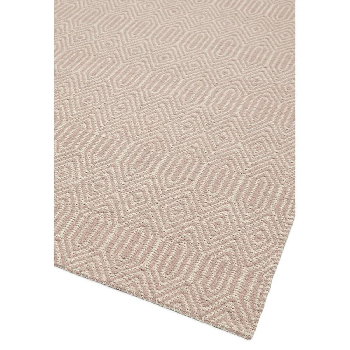 TEPPICH handgewebt Berber Wolle & Baumwolle SILWAN Rosa 120 x 170 cm - Pink, Naturmaterialien (120/170cm) - Novatrend