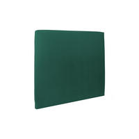 KOPFTEIL gepolstertes – grüner Samtstoff - 160 cm - Beige/Grün, Holz (160/120/10cm) - Sommeil de Plomb