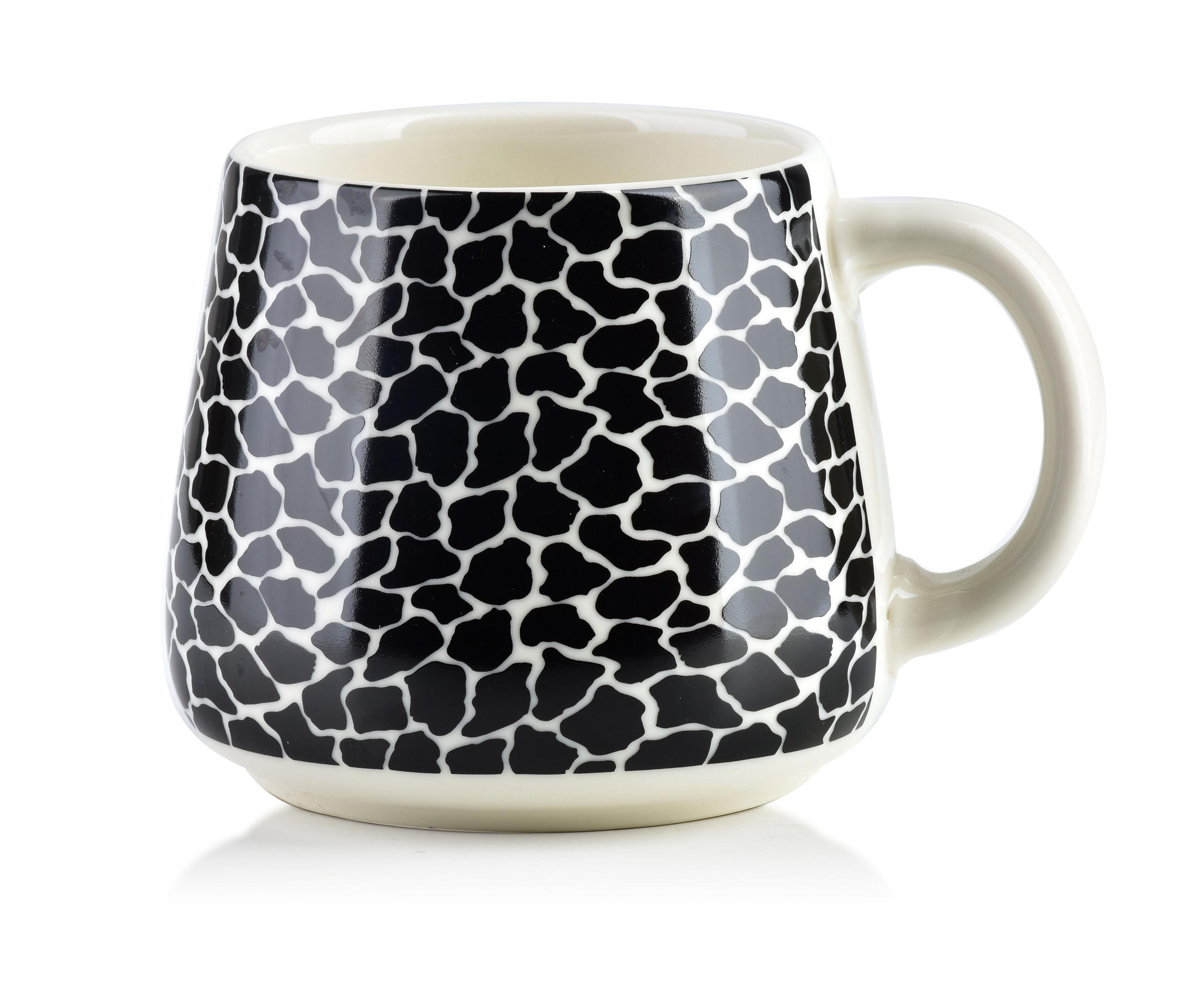 BECHER Wild Graphite 13/8.5/9 cm Keramik - Graphitfarben, Keramik (0.5L) - Mondex