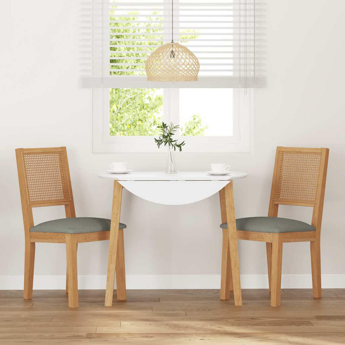 STUHL-SET 2 Stk Falkenhainbach 45/89/54 cm - Braun, Holz (45/89/54cm) - ZMH