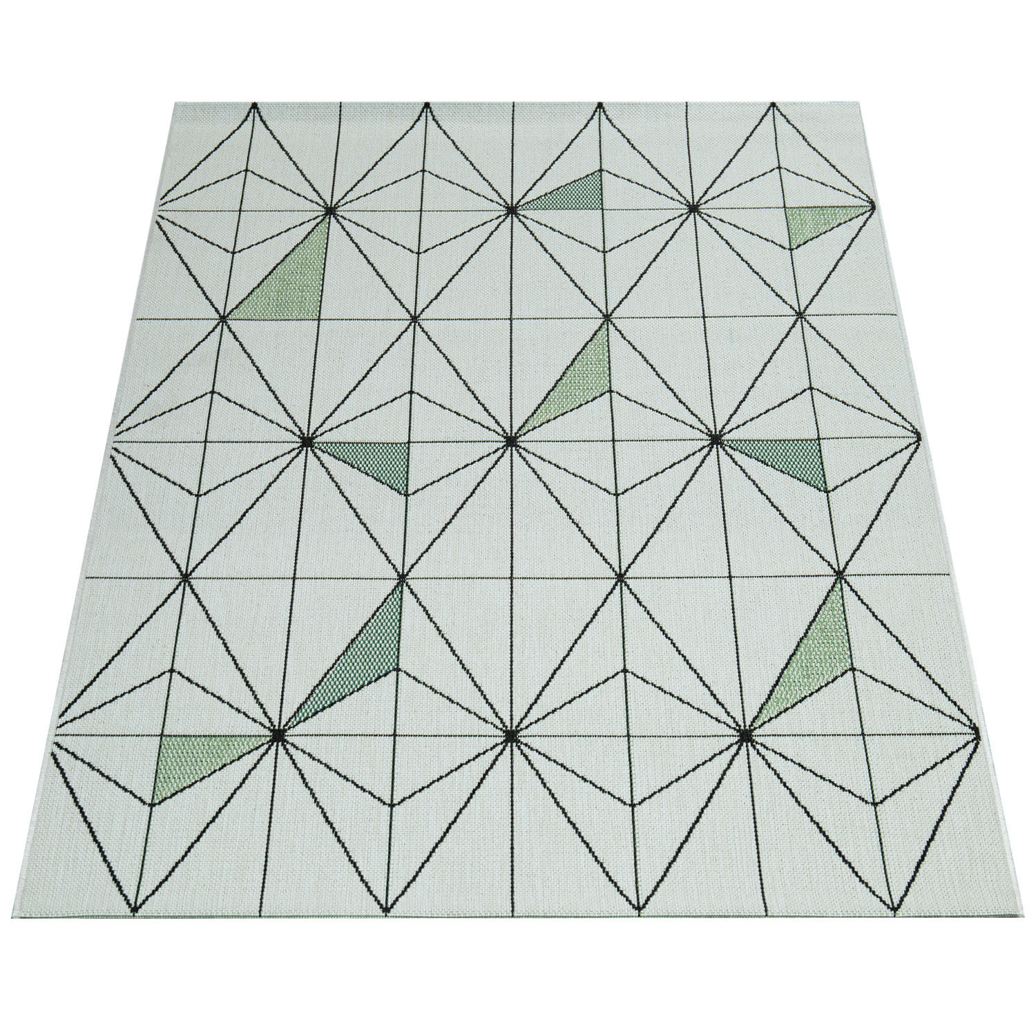 OUTDOORTEPPICH 200/290 cm Ostende 539 - Grün, Textil (200/290cm) - Paco Home