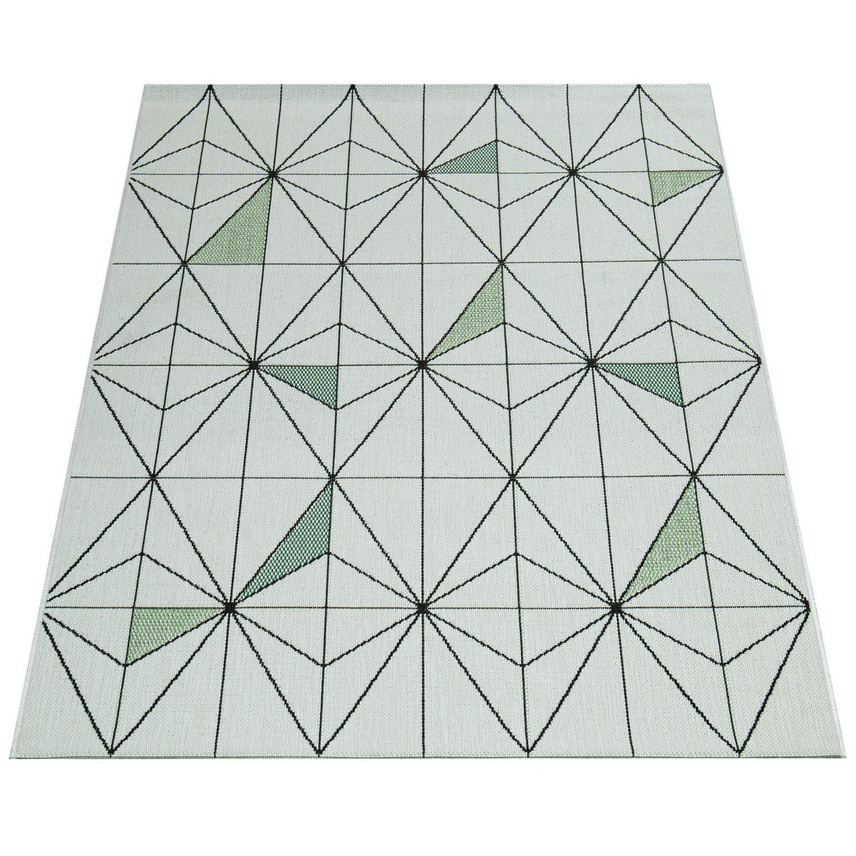 OUTDOORTEPPICH 200/290 cm Ostende 539 - Grün, Textil (200/290cm) - Paco Home