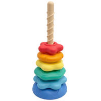 STAPELTURM Kinder Lernspielzeug Baby - Multicolor, Kunststoff (5/5cm) - KRUMAD