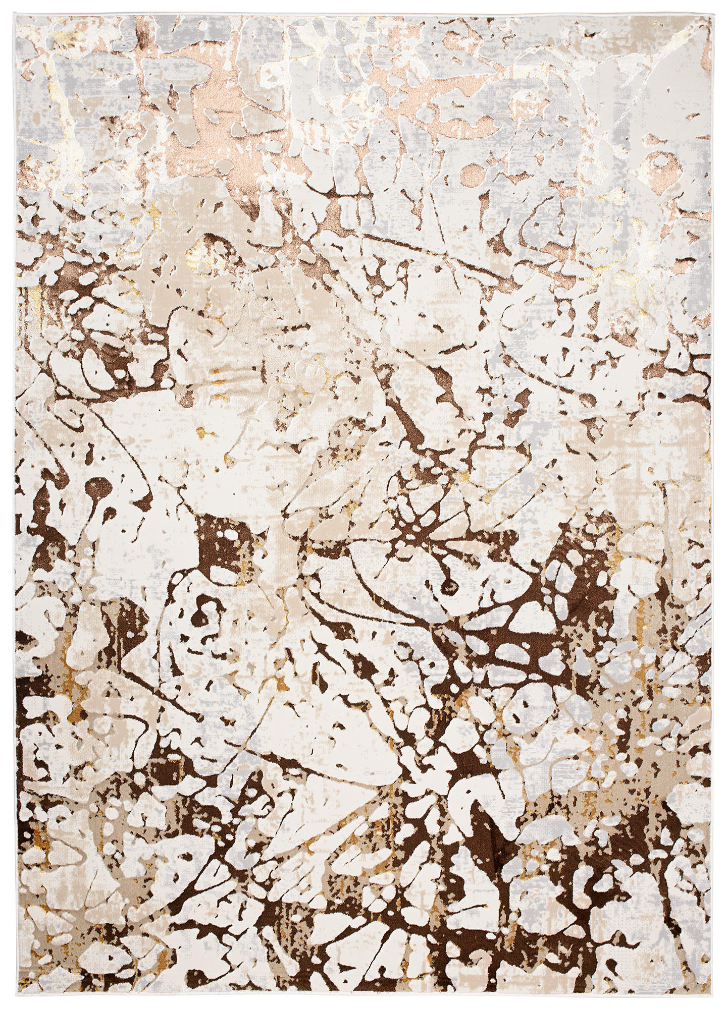 Tapiso Teppich Creme 200x300 cm