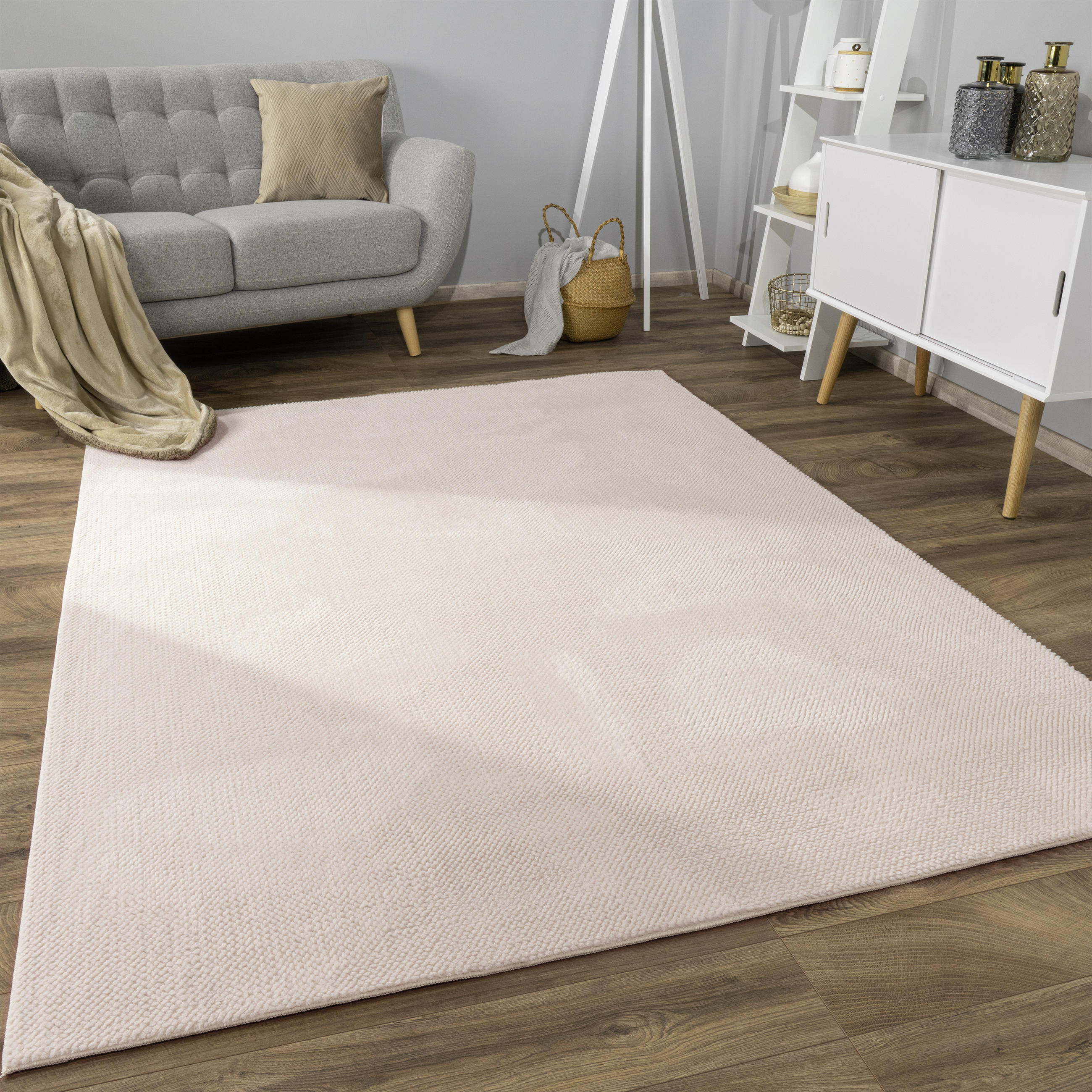 KURZFLORTEPPICH 60/100 cm Sevilla 521 - Beige, Textil (60/100cm) - Paco Home