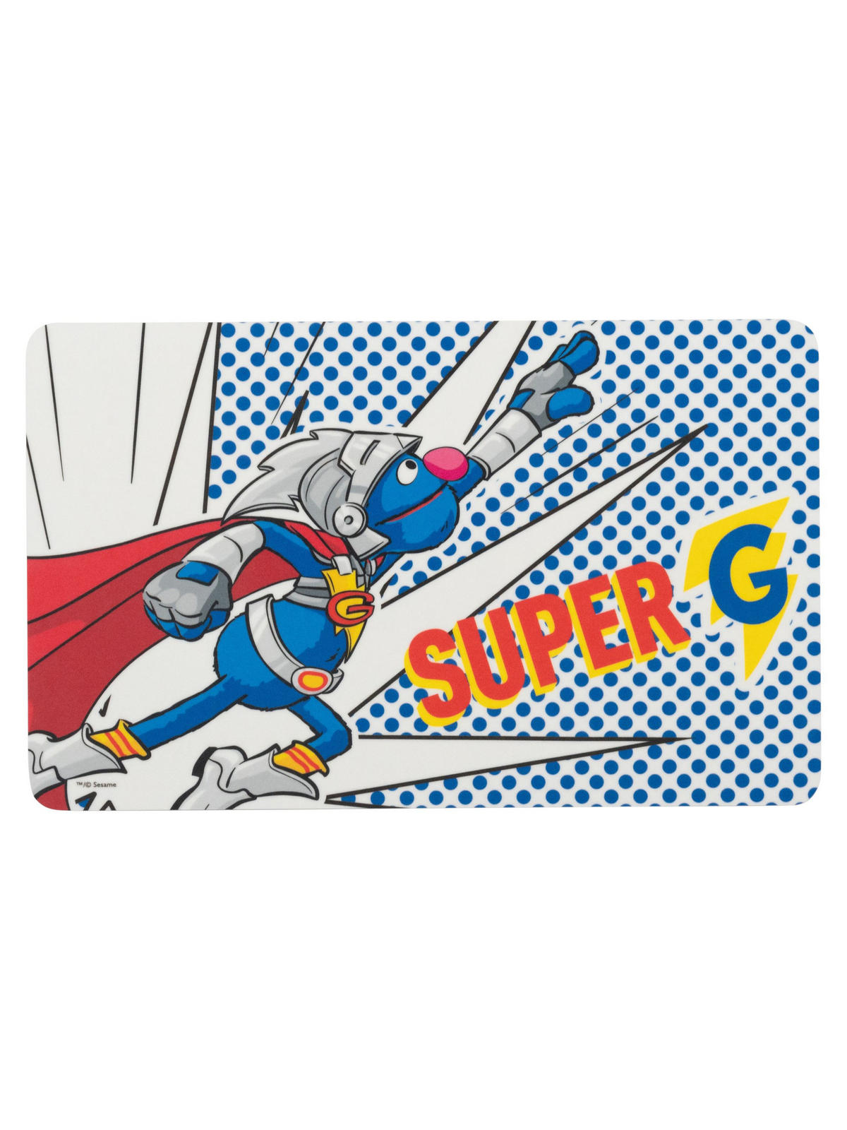 BRETTCHEN Sesamstraße Super Grobi Mehrfarbig 14,5 x 23,5 cm - Multicolor, Kunststoff (14.5/23.5cm) - United Labels