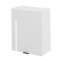 HÄNGESCHRANK – 60 cm – KU-W60 – Lunara – Weiß Hochglanz - Weiß, Holzwerkstoff (60/72/30cm) - hi-markt
