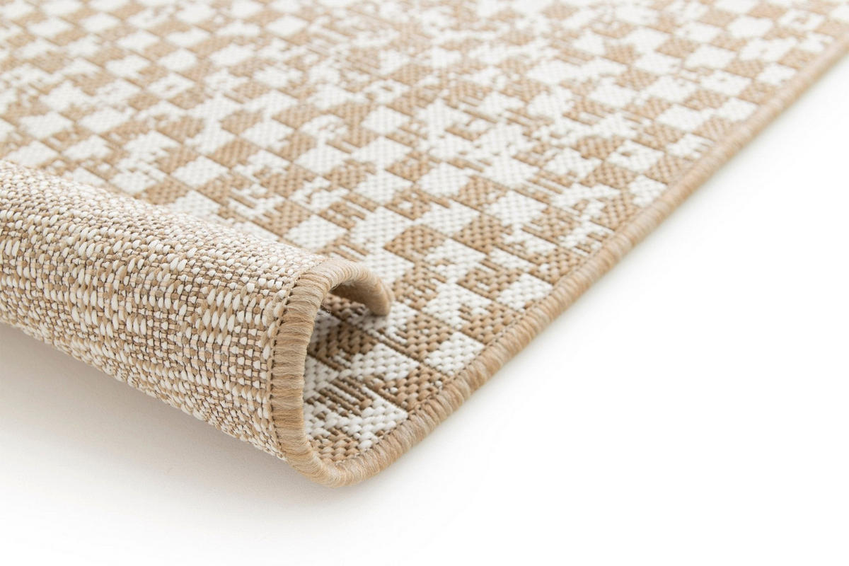 DESIGN Teppich für Innen und Außen beige - Beige, Textil (160/230cm) - AFK Living