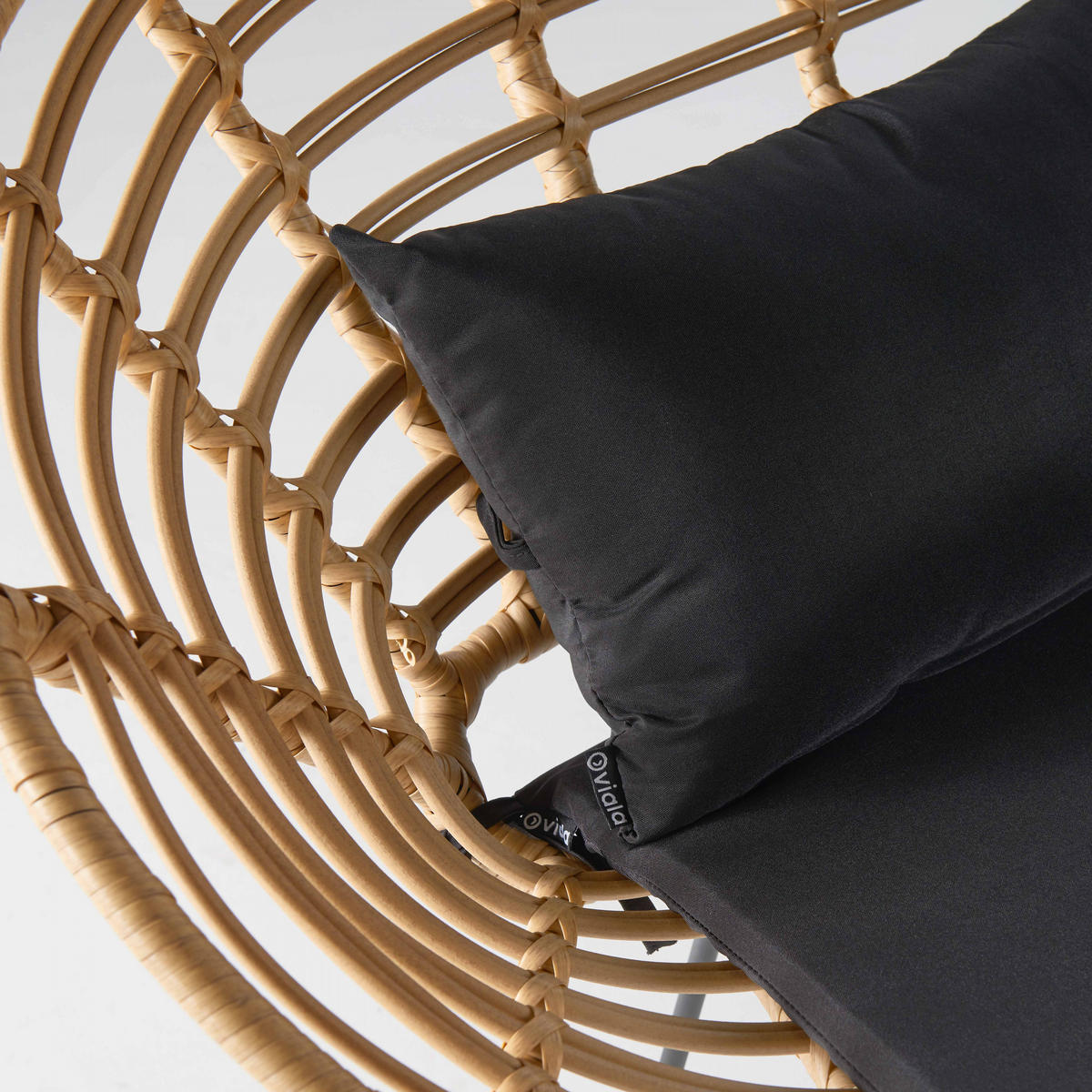 GARTENSOFA, Holzfarbe - Braun, Holz (125/80/70cm) - Oviala