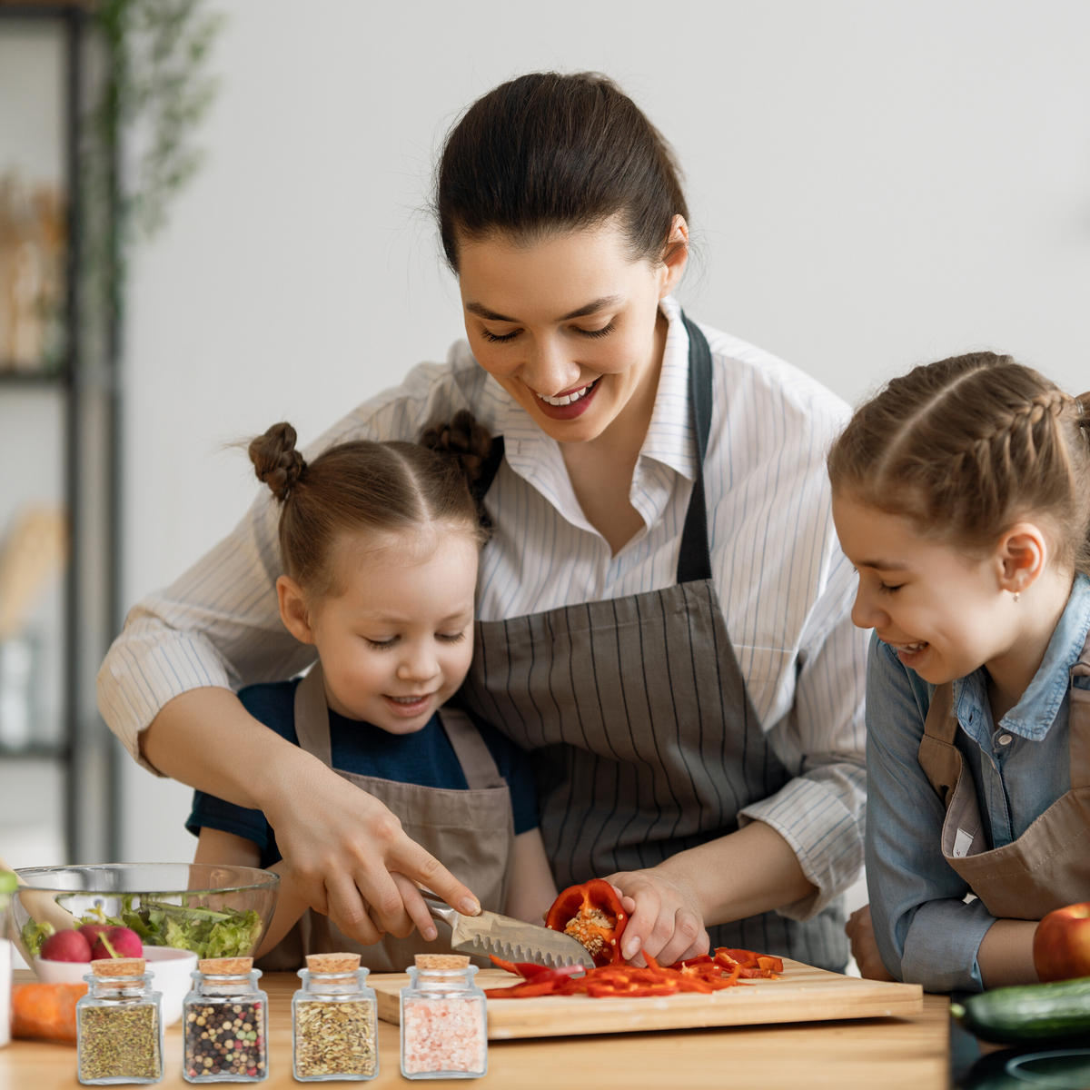 Transparent, Glas/Naturmaterialien (5/7/5cm) - Relaxdays