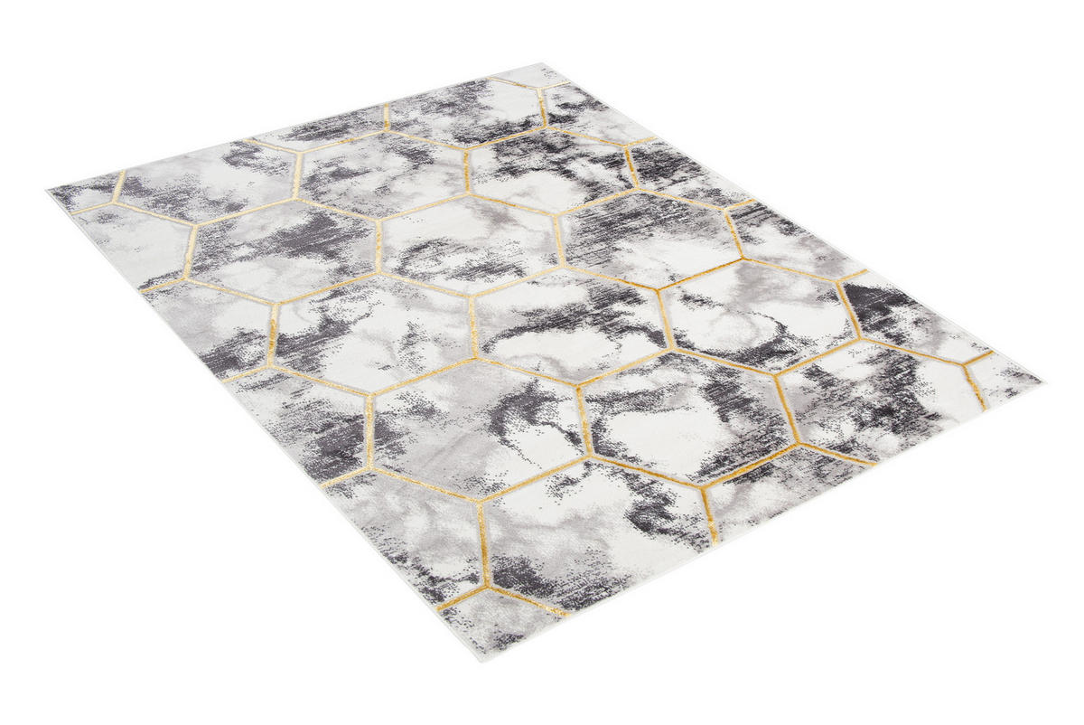 TEPPICH SHINE Creme 140/200 cm - Creme, Textil (140/200cm) - Tapiso