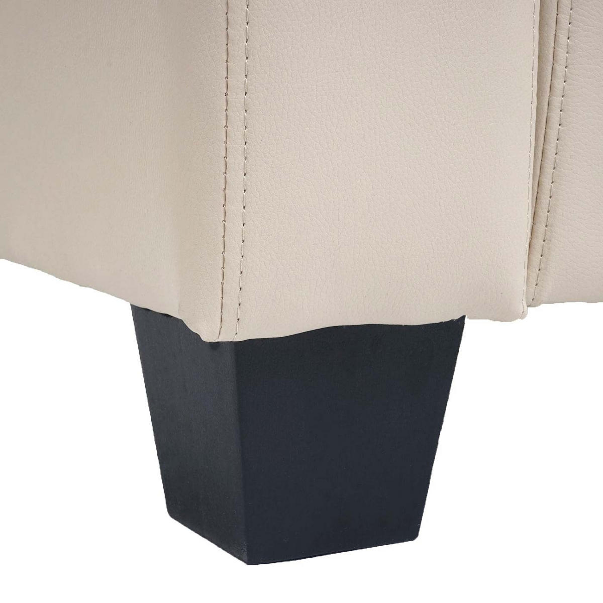 SOFAGARNITUR Cremeweiß - Weiß, Textil (450/70/200cm) - MCW