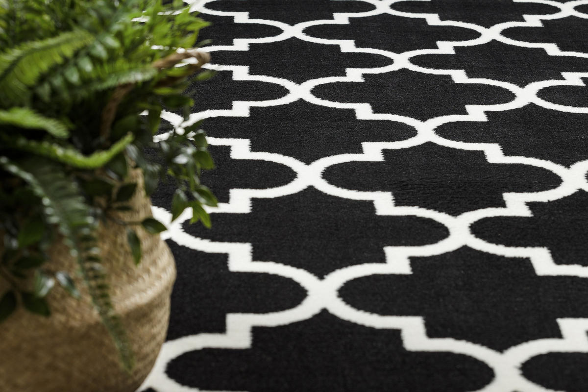 TEPPICH MORAD 200/300 cm - Schwarz, Textil (200/300cm) - rugsX