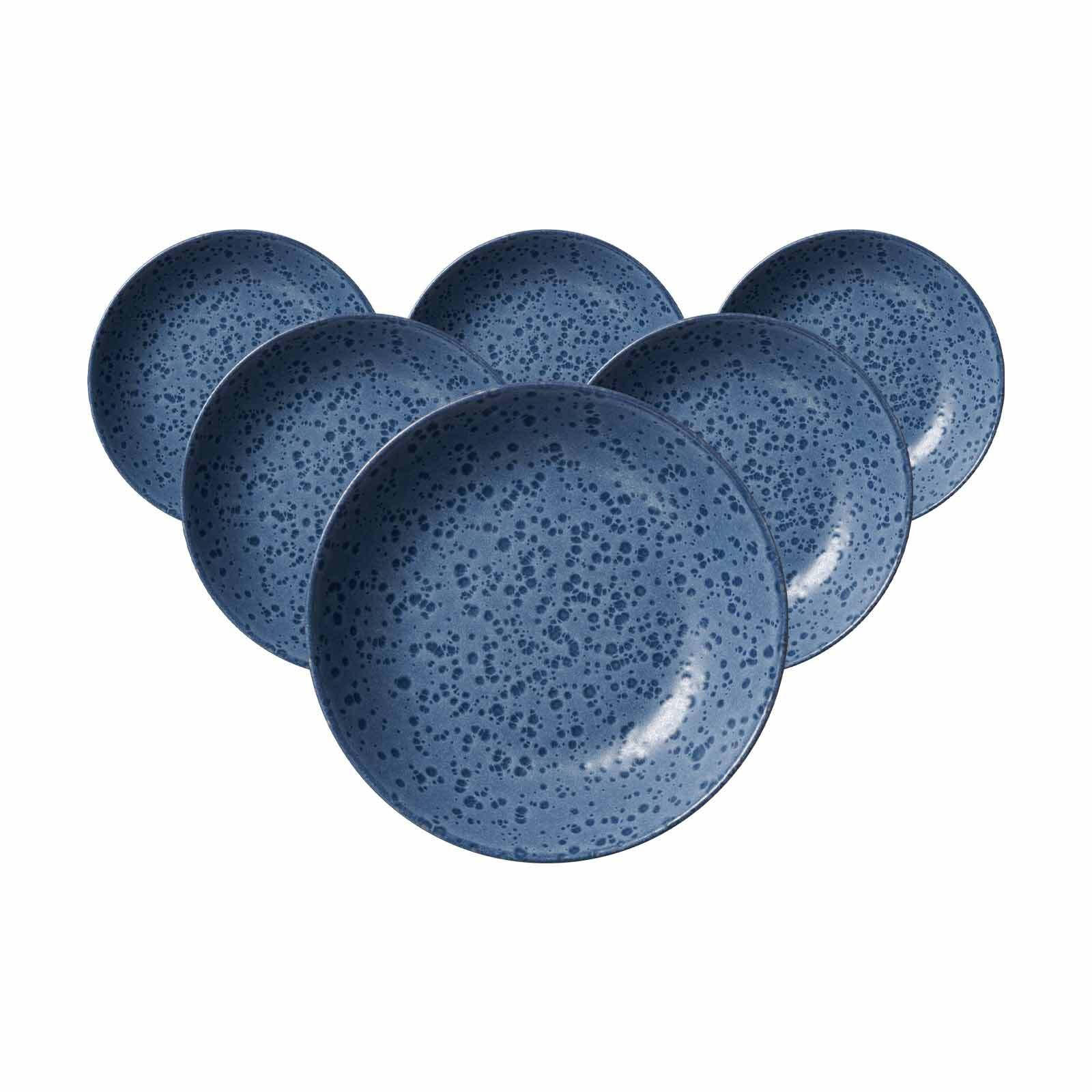 SUPPENSCHALE Kitwe Blau ø 20 cm 6er Set - Blau, Keramik (20cm) - Ritzenhoff Breker