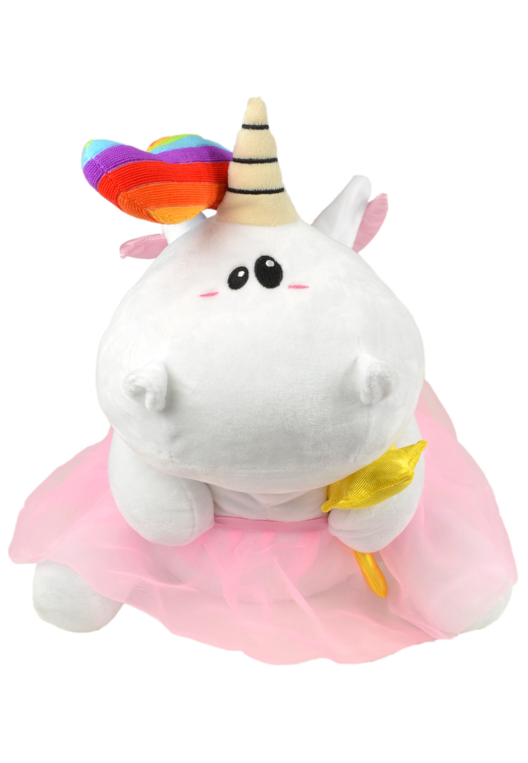 PLÜSCHTIER Pummel & Friends Pummelfee Einhorn 40 cm - Multicolor, Textil (20/40cm) - United Labels
