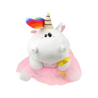 PLÜSCHTIER Pummel & Friends Pummelfee Einhorn 40 cm - Multicolor, Textil (20/40cm) - United Labels