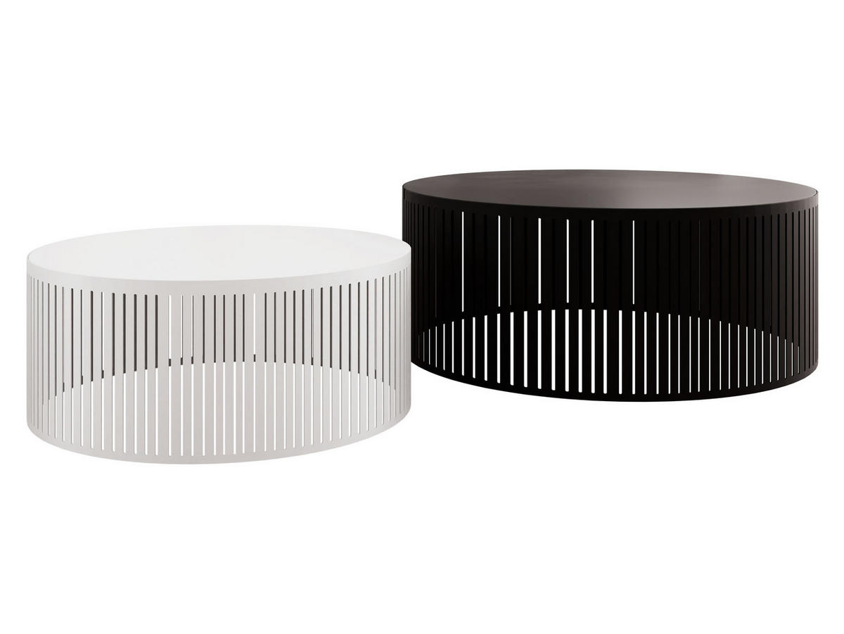 COUCHTISCH-SET Velede - Multicolor/Schwarz, Holzwerkstoff/Metall (75/75/30cm) - MIRJAN24
