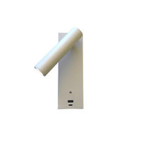 WANDLEUCHTE Tofino, Weiß, 18cm - Weiß, Metall (6/18/2cm) - KOSILUM