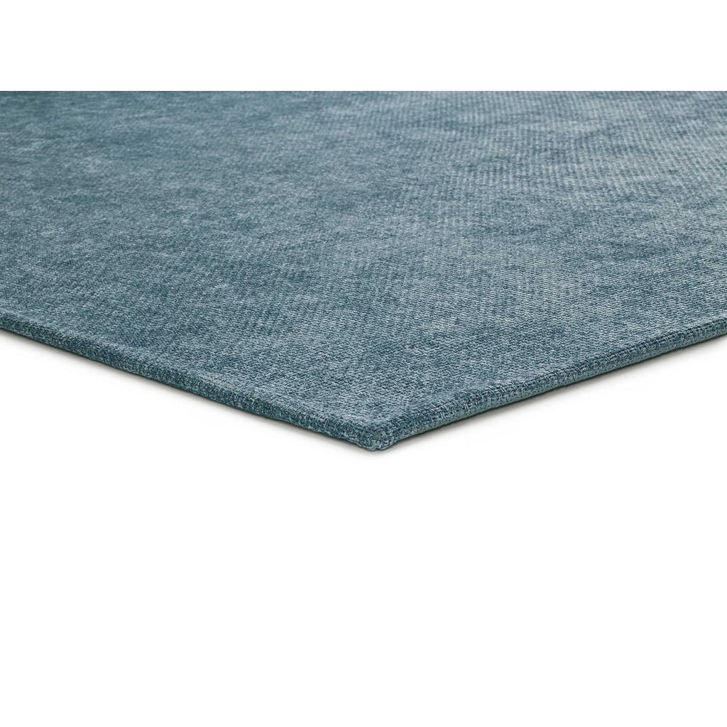 Thumbnail - Atticgo Flachwebeteppich, Blau, Textil, Uni, Rechteckig, 160x230 cm, Oeko-Tex® Standard 100, in verschiedenen Größen erh...