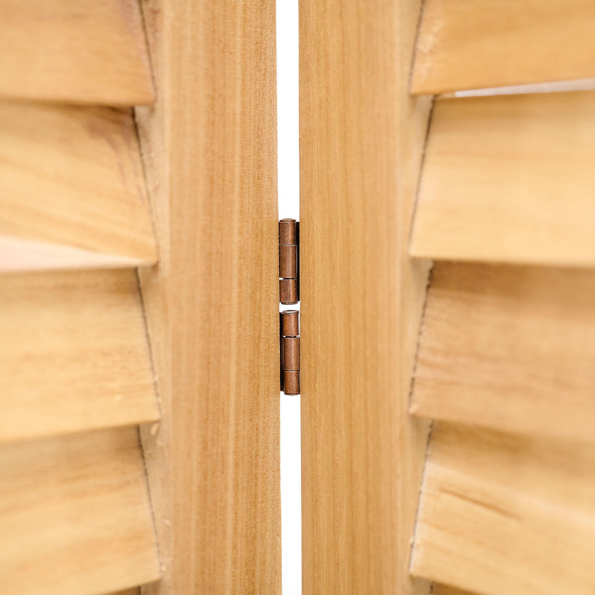 PARAVENT 160/170 cm Natur - Naturfarben, Holz (160/170/2cm) - Homestyle4u