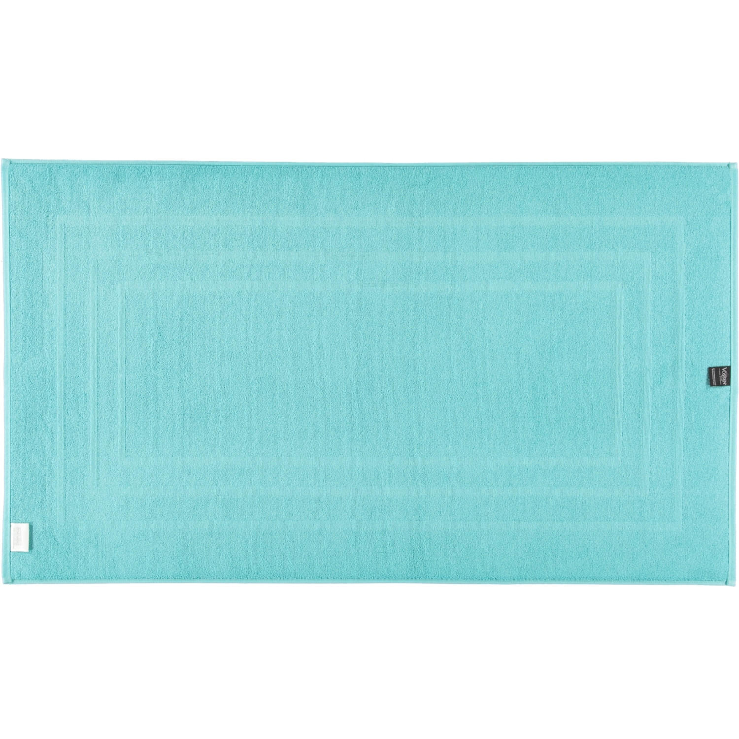BADEMATTEN FEELING LIGHT AZURE - 5340 - Blau, Textil (67/120cm) - Vossen