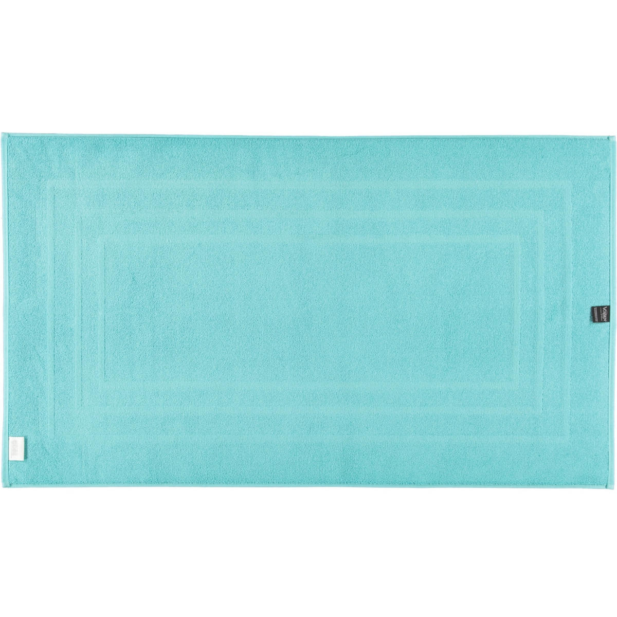 BADEMATTEN FEELING LIGHT AZURE - 5340 - Blau, Textil (67/120cm) - Vossen