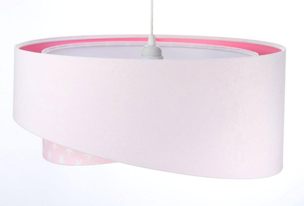HÄNGELEUCHTE Rosa 50/23 cm - Pink, Kunststoff (50/1/23cm) - ONZENO