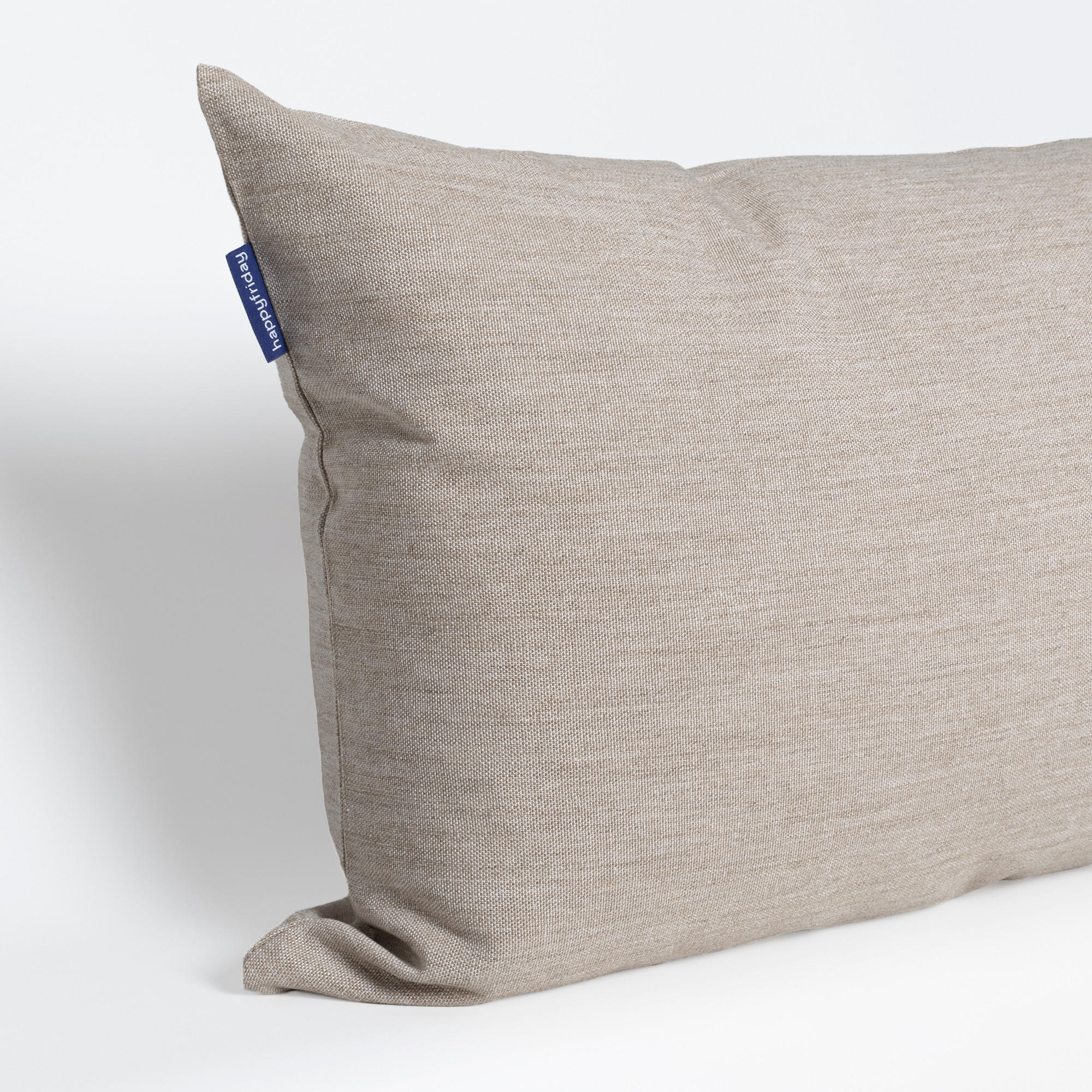 KISSENBEZUG dekorativ twill 60x40 cm beige - Beige, Textil (40/60cm) - Happy Friday