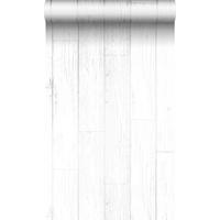 TAPETE Holz-optik 53 cm x 10.05 m - Weiß, Papier (53/1000cm) - Origin Wallcoverings