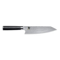 KOCHMESSER Shun Classic Kiritsuke, Damaszenerstahl, Pakkaholz, Klingenlänge 20 cm - Schwarz, Metall (40cm) - Kai Messer