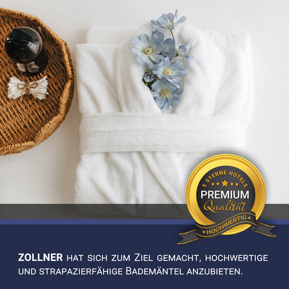 BADEMANTEL, XXL, 100% Polyester-Velours / 100% Baumwolle, Weiß - Weiß, Textil (XXLnull) - Zollner
