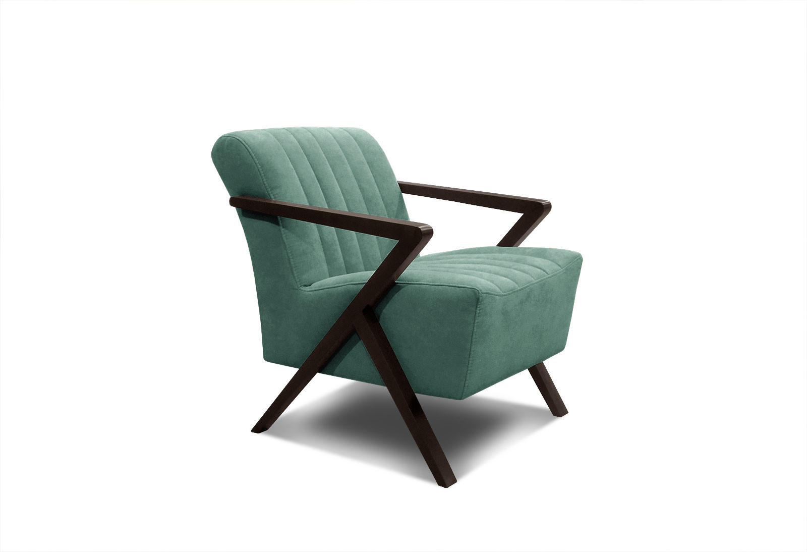 SESSEL LEBRON, grün - Grün, Holzwerkstoff/Textil (65/82/79cm) - Courtois Laville