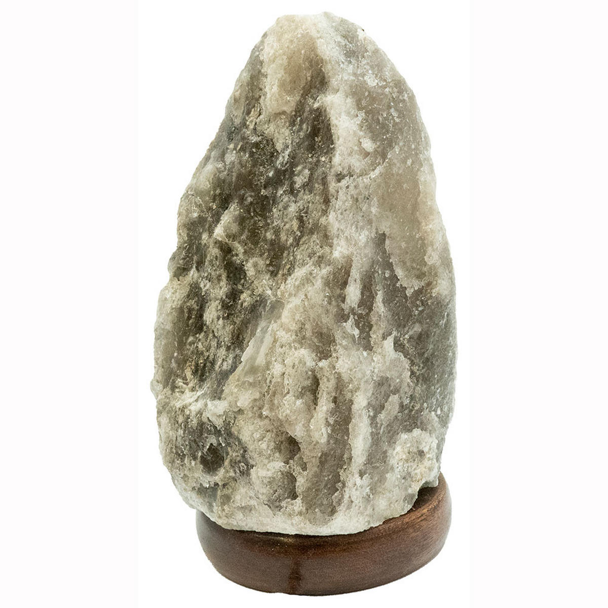 TISCHLEUCHTE Stein Holz Grau - Grau, Holz (11.4/11.4/20.3cm) - Globo Lighting