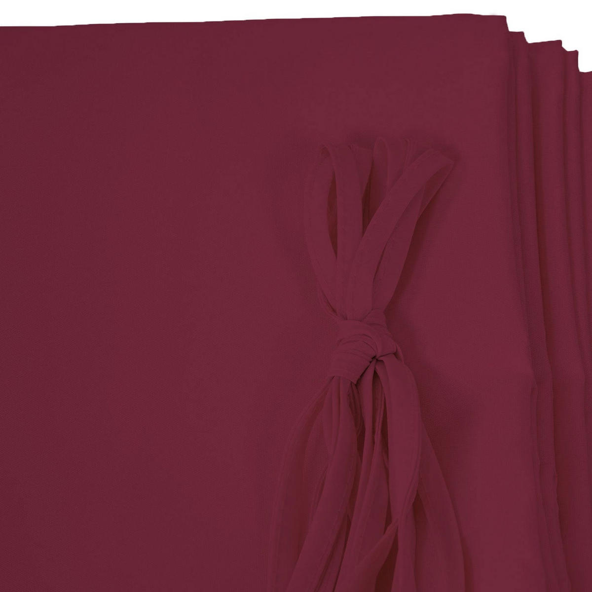 ERSATZDACH Pergola Baia 4x4m 372x596cm Rot - Rot, Textil (372/1/596cm) - BERLINLODGE