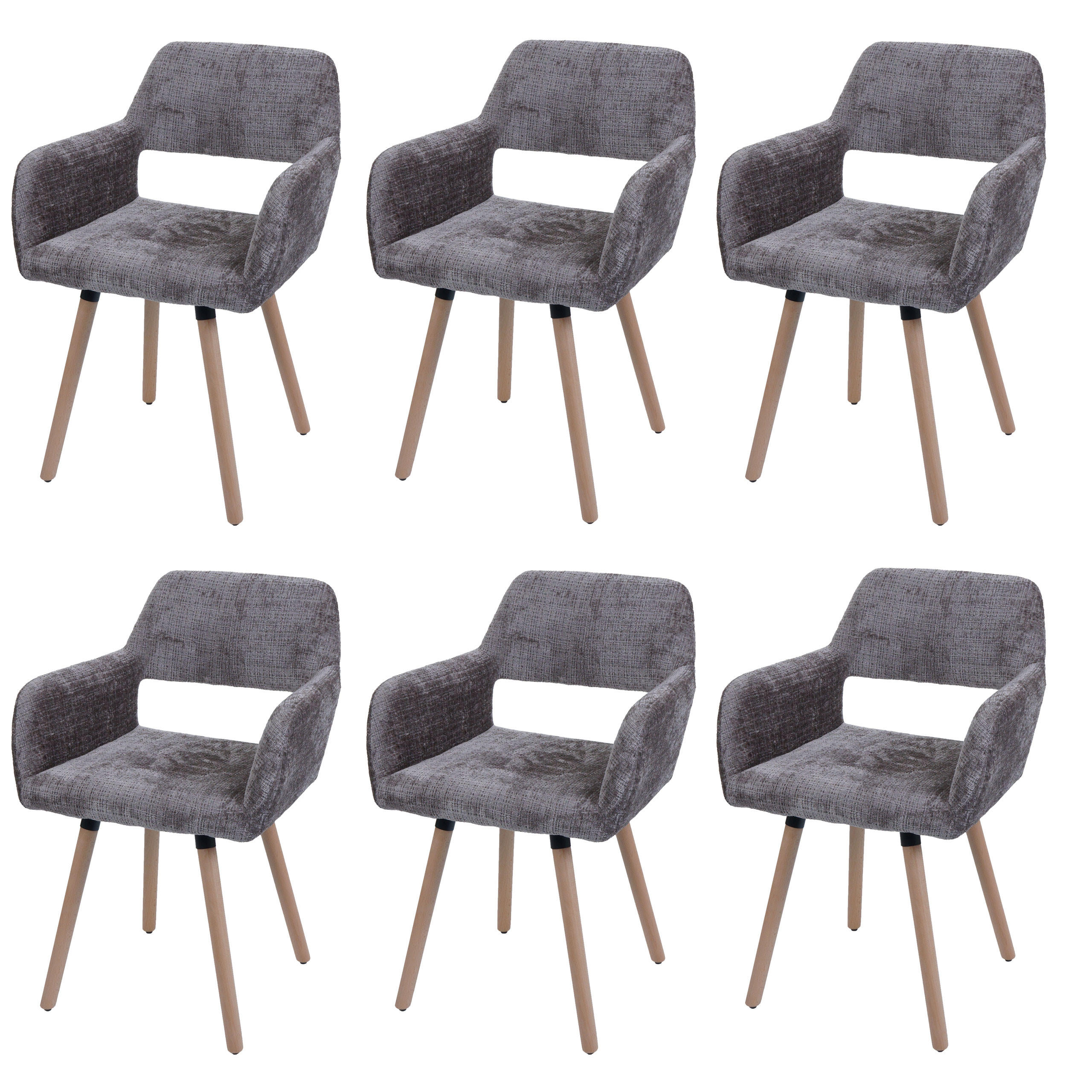 ESSZIMMERSTUHL Braun - Braun, Textil (56/80/53cm) - MCW