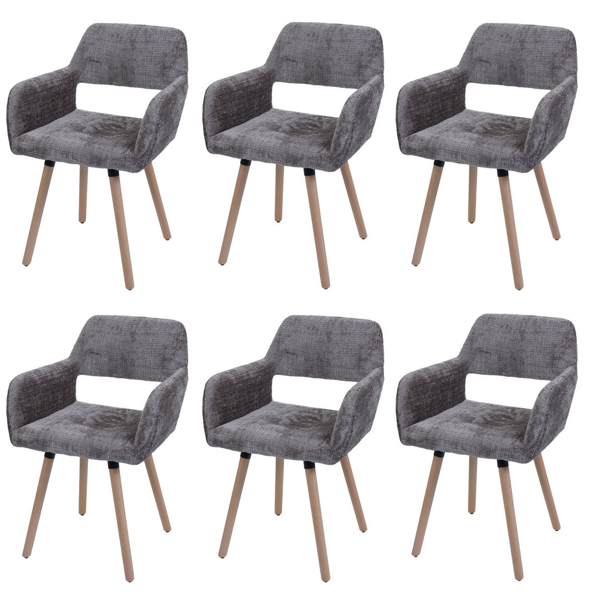 ESSZIMMERSTUHL Braun - Braun, Textil (56/80/53cm) - MCW