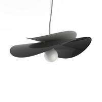 HÄNGELEUCHTE - Schwarz, Metall (60/60/120cm) - Lumicom