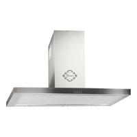 DUNSTABZUGSHAUBE GCH F 118 12 IS N 120 cm Edelstahl - Silberfarben, Metall (120/81/45.7cm) - Gurari