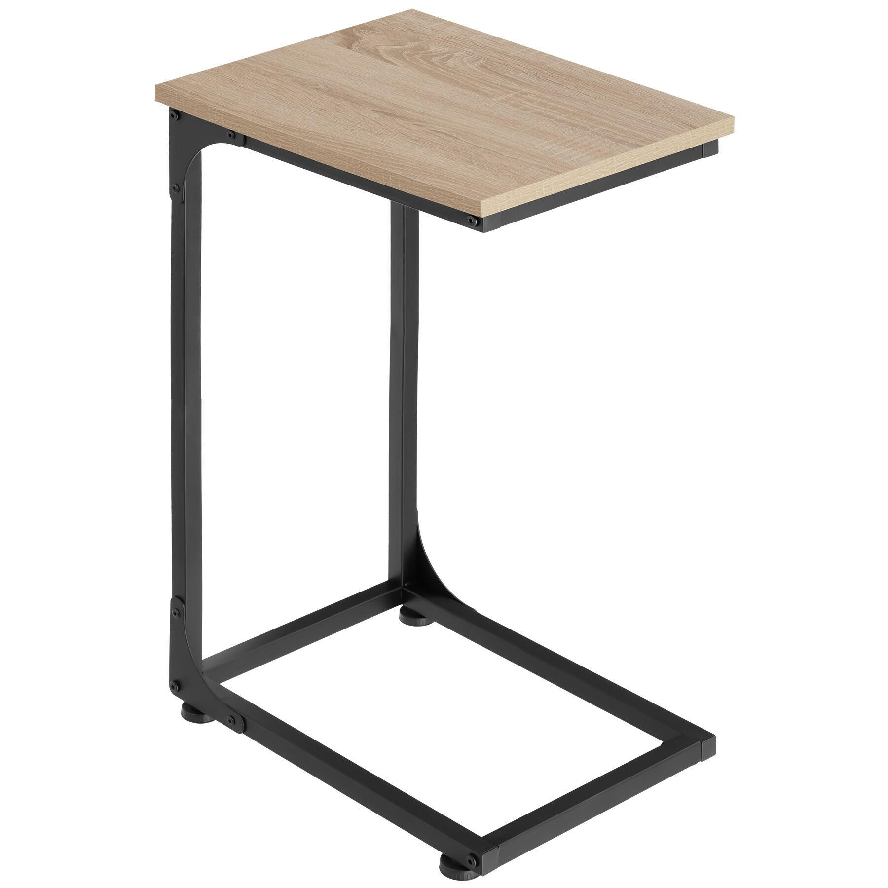BEISTELLTISCH Erie,40 x 30 x 63 cm,Industrial Holz hell, Eiche Sonoma - Naturfarben, Holzwerkstoff (40/30/63cm) - tectake