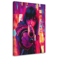 LEINWANDBILD Menschen & Charaktere 60x90cm - Multicolor, Textil (60/90cm) - Feeby