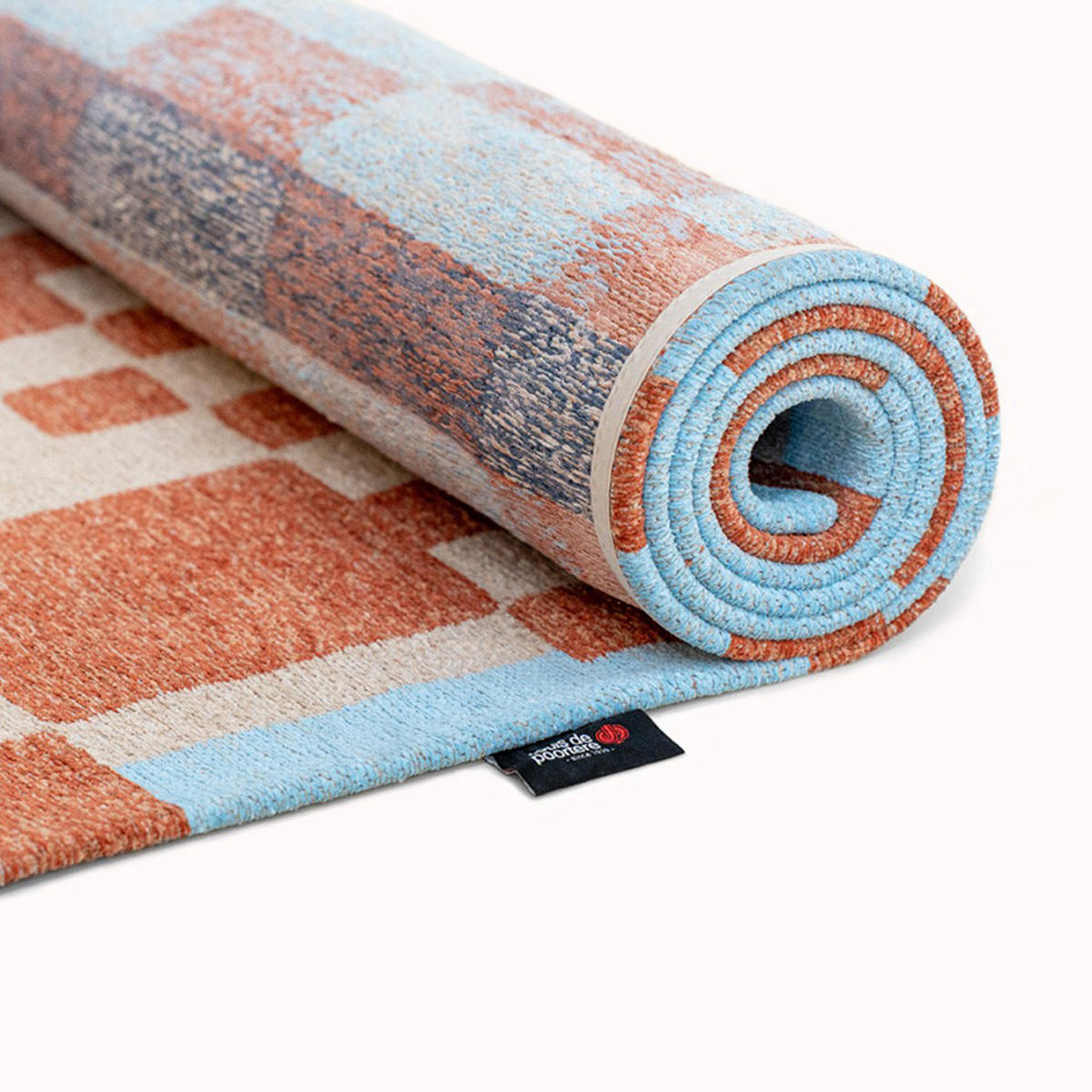 TEPPICH Nude Craft Chess 140/200 cm - Pink, Kunststoff/Textil (140/200cm) - Louis De Poortere