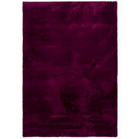 FELLTEPPICH LUXUS SUPER SOFT PLUSH - Brombeere, Textil (60/90cm) - Pergamon