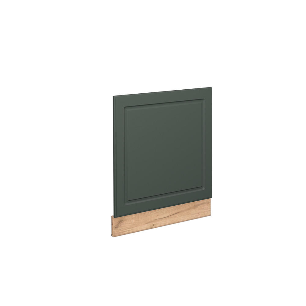 FRONTBLENDE Fame-Line Grün-Gold Landhaus 60 cm ohne AP - Eiche Wotan/Grün, Holzwerkstoff (60/67.4/1.6cm) - Vicco