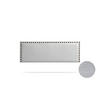 KOPFTEIL gepolstert MODENA Kunstleder 160x55x8 cm - Silber - Moonia - Silberfarben, Holz (160/8/55cm)
