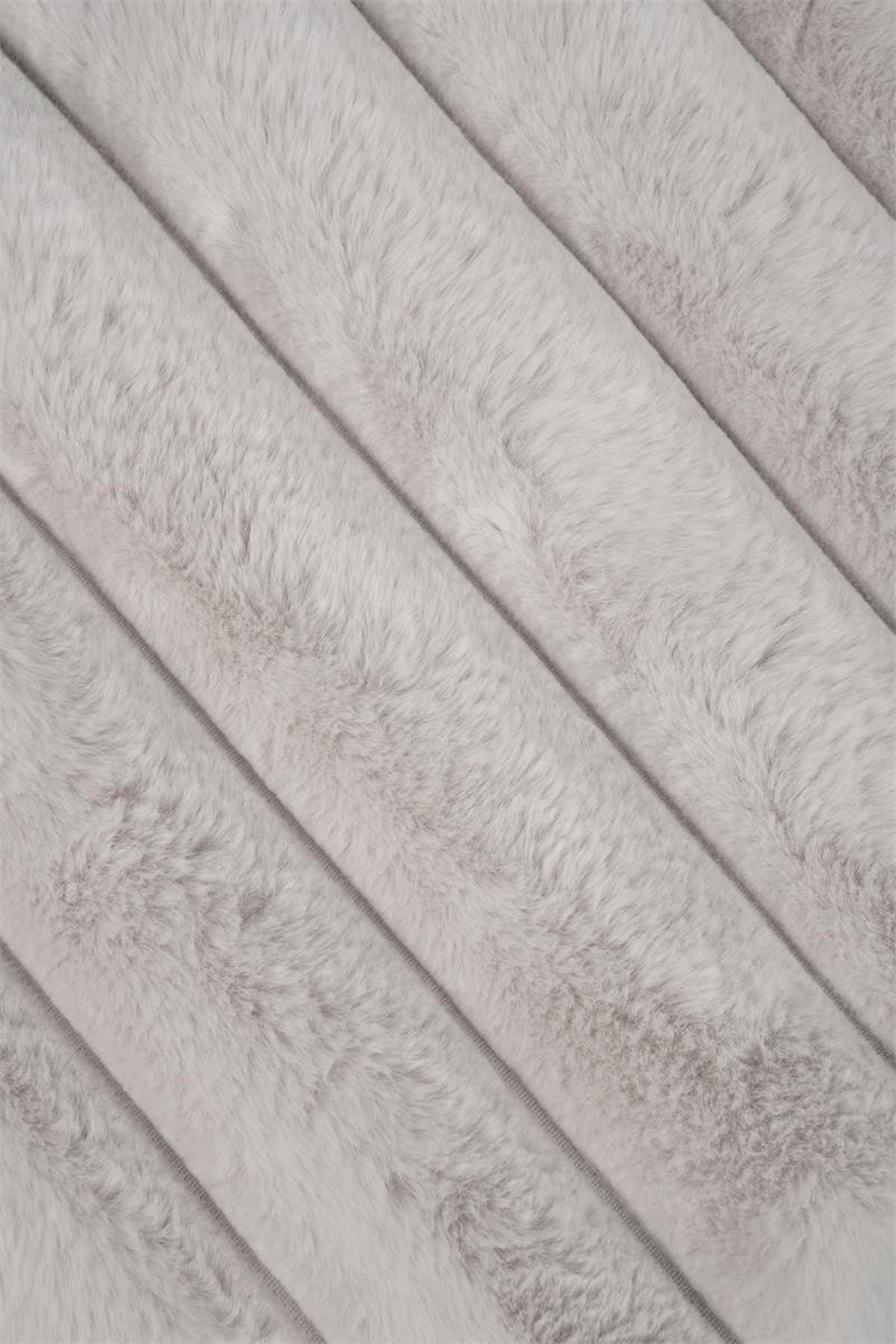 FLAUSCHDECKE Polary 130/160 cm - Grau, Textil (160/130cm)