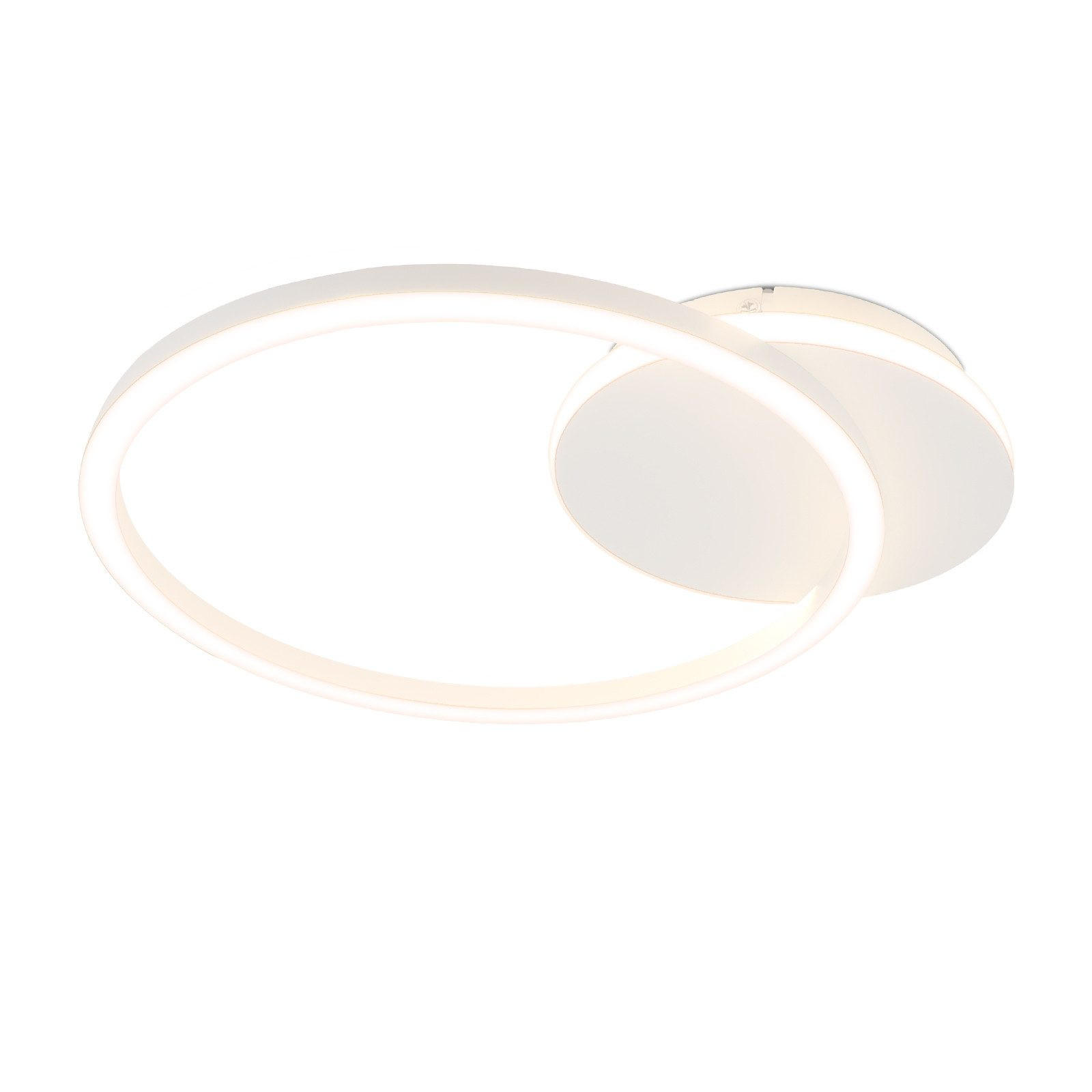 LED-DECKENLEUCHTE Layman 30/35/5cm - Weiß, Metall (35/30/5cm) - Nettlife