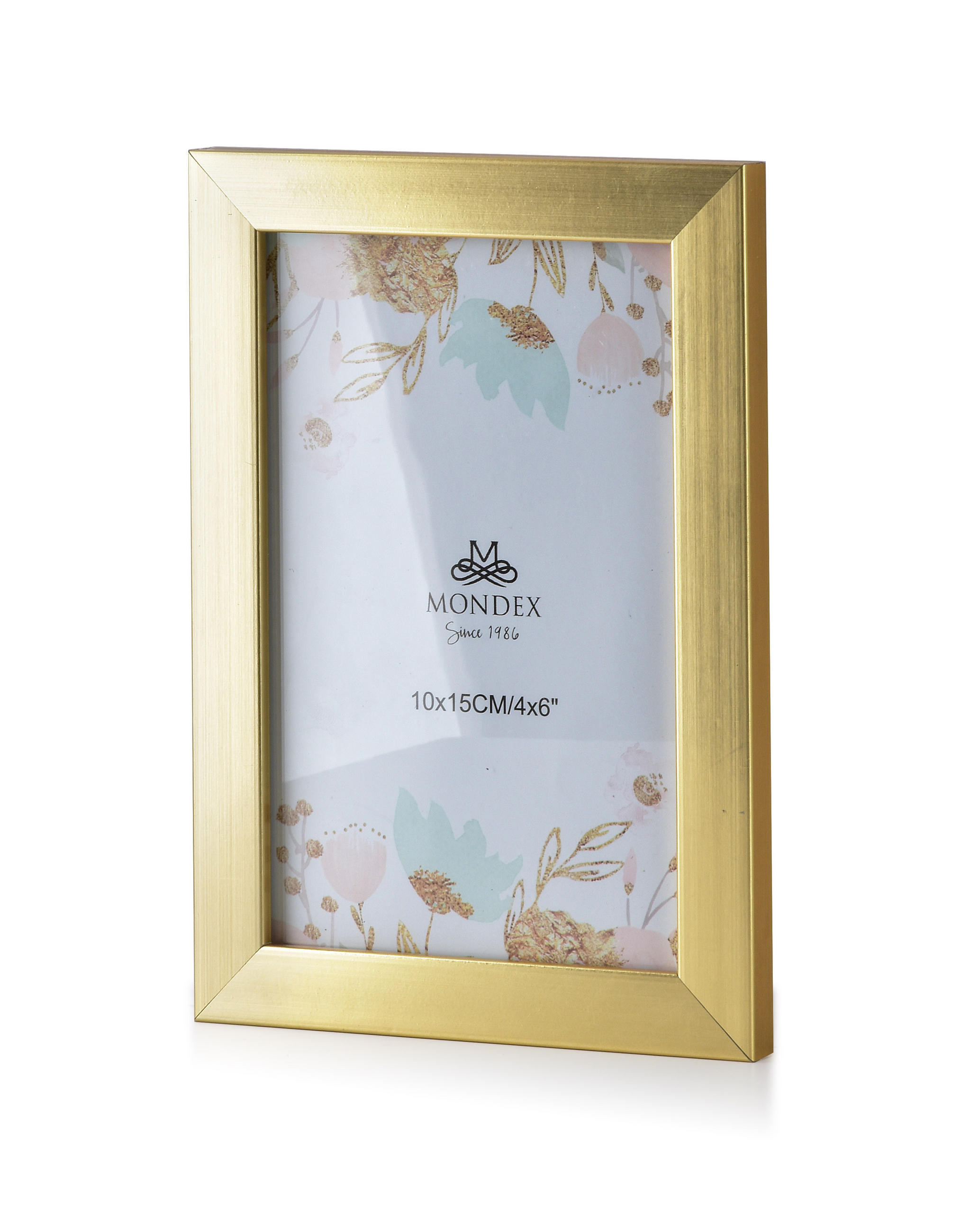 BILDERRAHMEN Adi Gold 17/12/1 cm Kunstoff - Goldfarben, Kunststoff (12/1/17cm) - Mondex